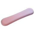 thumbnail image 1 of Soporte para reposamuñecas para teclado, cómodo relleno de algodón con memoria, antideslizante, color rosa degradado, 1 of 7