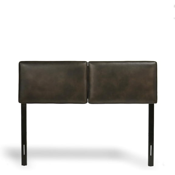 eLuxurySupply Alexander Vegan Leather Upholstered Headboard