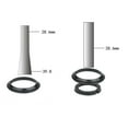 thumbnail image 5 of jinwen Casque Roulant Tube Effilé 1 1/8 Pouce Anneaux d'Étanchéité Intégrés Sans Filetage Avec/56mm, 5 of 5