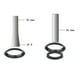 thumbnail image 5 of Tubo de 44/56 mm, sellado de 1 1/8 pulgadas con arandelas de aluminio superiores, cojinetes de para piezas de de, 5 of 5