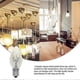 thumbnail image 4 of 10pcs E12 C7 10W 220-240V Warm White Tungsten Filament Incandescent Candle Light Bulbs, 4 of 5