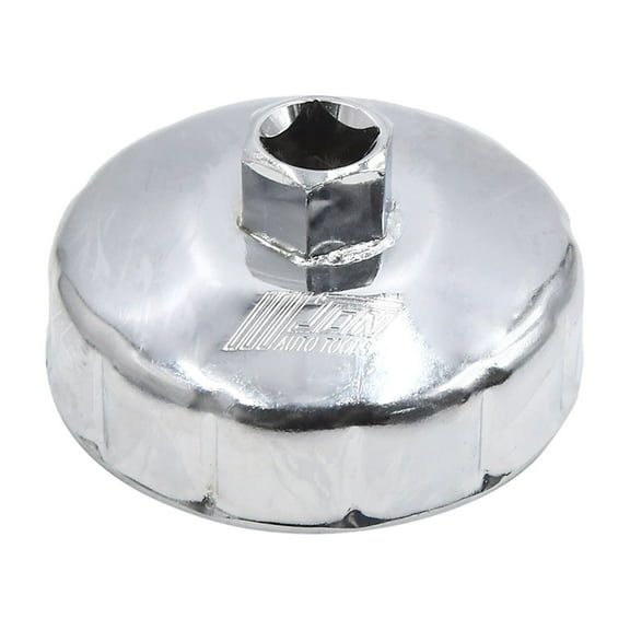 Unique Bargains Steel 77mm 12 Flutes Car Oil Filter Cap Wrench Socket Housing Remover Tool
