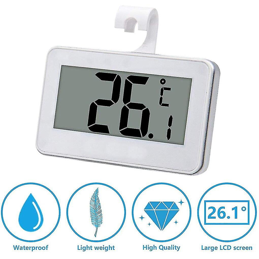 NinebeCJ Lcd Digital Screen Precision Refrigerator Thermometer