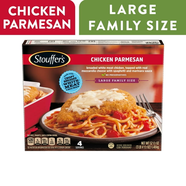 Stouffer's Large Family Size Chicken Parmesan Frozen Meal 52.5 oz.