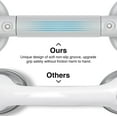 thumbnail image 5 of DAREN MEDICAL Portable Suction Cup Grab Bar Heavy Duty Bathtub Rail, White, 15", 5 of 8