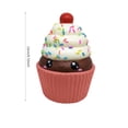 thumbnail image 3 of Cake Squishy Squeeze Toy, Soft Slow Rising Dessert Shaped Sensory Novelty, Pinching Decompression Fun for Relaxation, Playful Birthday Gift, Party Favor, Home Travel Use, Fun and Gifts, 3 of 4