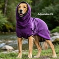 thumbnail image 5 of TELOLY Dog Sweater,Designed Large Breeds Dog Sweaters for Small Dogs Male,Flexible Movement Support Dog Clothes for Small Dogs,Purple1,XXXXL, 5 of 6