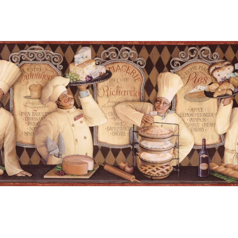 Chef Wallpaper Border