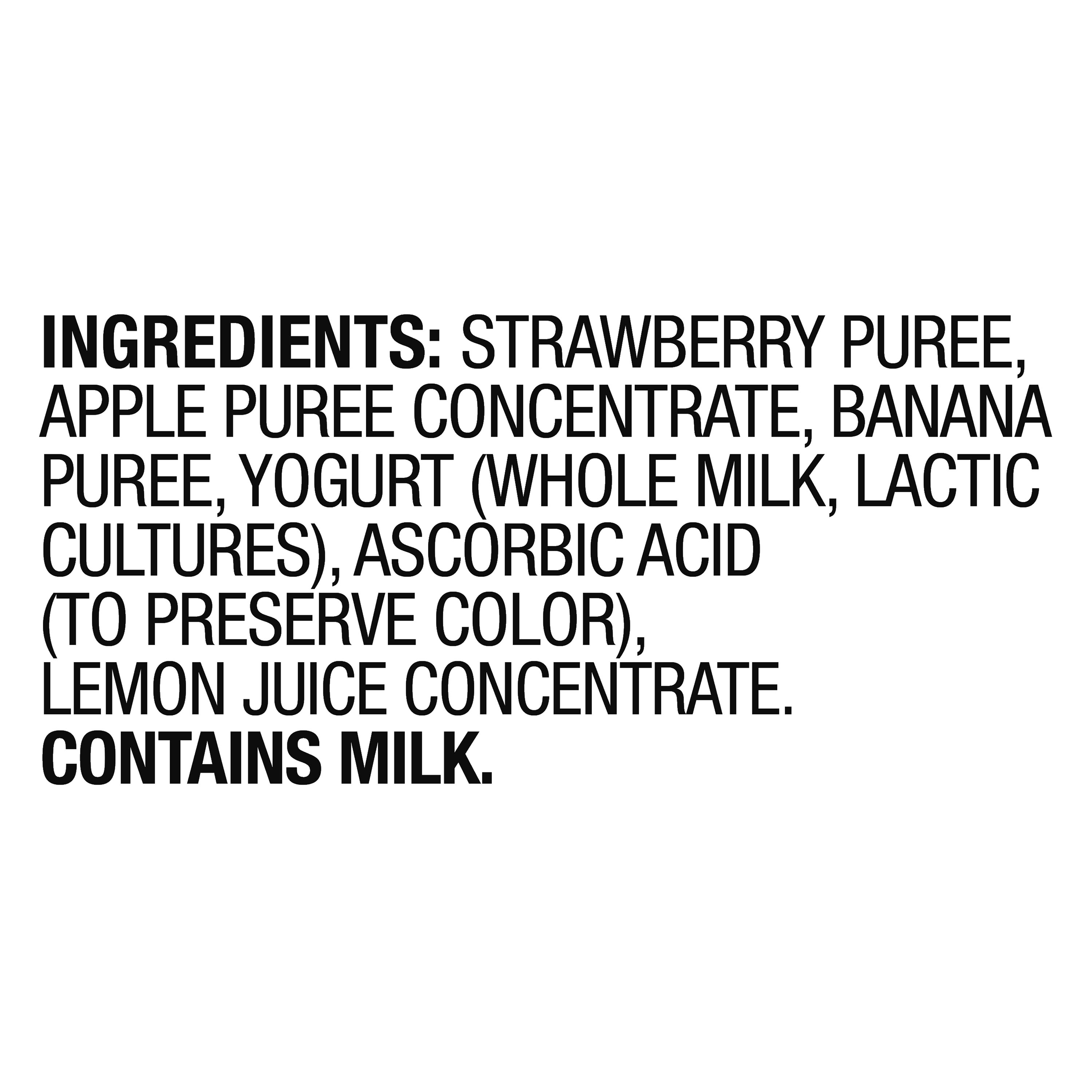 (paquete de 12) Parent's Choice Etapa 2 Puré de frutas y yogur para bebé Berry, Apple, Banana Smoothie, bolsa de 4 oz 7