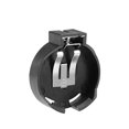 thumbnail image 3 of 1 Pcs CR/LIR2450 Porte-Batterie Bouton-Pièce Horizontal Noir Étui de Rangement, 3 of 4