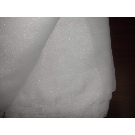 SILK SHIMMER GEORGETTE 44" WIDE LIGHT IVORY SHIMMER