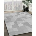 thumbnail image 2 of Ahgly Company Indoor Square Patterned Dark Gray Area Rugs, 6' Square, 2 of 6