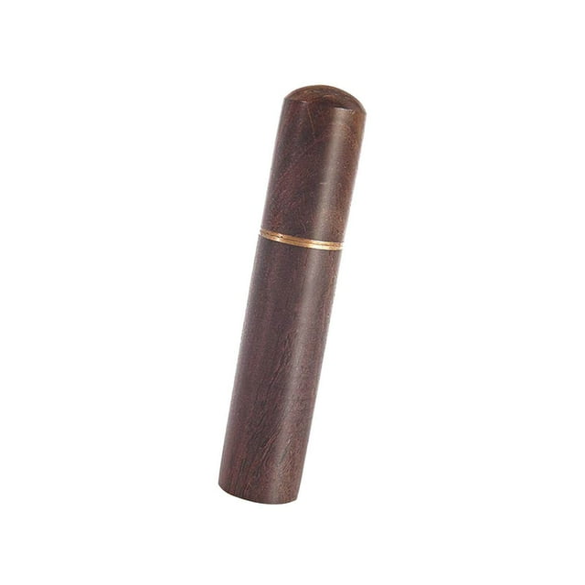 Espresso Coffee Distributor Wood Handle Party Office with Stand Lightweight Professional Dark Brown