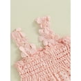 thumbnail image 2 of AceBaby Infant Baby Girls Summer Outfits Tank Tops and Ruffle Shorts 2Pcs Set,Size 0-18M, 2 of 8