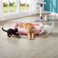 thumbnail image 4 of predolo Cama de Invierno para Gatos Lavable a Máquina Cama de Felpa para Gatos Cálido y Acogedor, 4 of 10