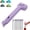 Purple 1set, variant on Camping Hammer & 8 Pegs – Lightweight Aluminum Mallet with Puller, Bottle Opener & Storage Handle for Hiking Backpacking