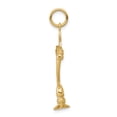 thumbnail image 2 of 14K Yellow Gold Polish Finish 3-D Menorah Star of David Symbol Pendant, 2 of 2