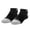 Black Gray, variant on – Basix Pastel Black and Yellow Ankle Socks – Medium Unisex Size – Cushioned Cotton Blend