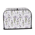 thumbnail image 2 of Fotbe Lavender Flowers for Two Slice Toaster Cover, Fingerprint Protector, Super Soft Appliance Cover And Dust Cover,Bread Dust Cover & Fingerprint Protection, 2 of 7