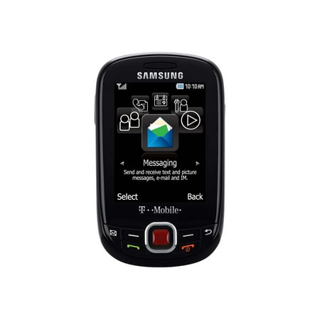 Samsung Smiley :) t359 - 3G feature phone - microSD slot - LCD display - 240 x 320 pixels - rear camera 1.3 MP - T-Mobile