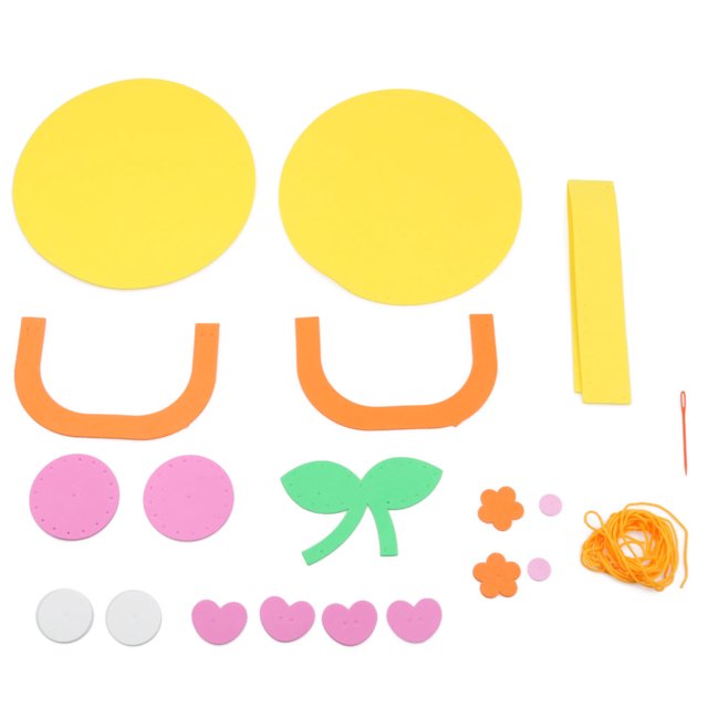 Bolsos Bricolaje Mano De Coser Juguetes Artesanales Dibujos Animados De Manzana Creativa para Niños Sunnimix Niños DIY Scraf