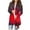 Red#colorful cardigans for women, variant on VINUSLI Bat Sweaters for Women Open Front Halloween Vintage Cardigans Long Sleeve Plus Size Knit Fall Tops Multicolor,XXXXXL