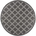 thumbnail image 2 of Nourison Garden Party GRD02 Indoor/outdoor Area Rug - Charcoal 7'10" x round, 2 of 9