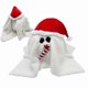 thumbnail image 1 of Fluffy Ghost Pillow Decorative Plushie Spooky Cuddly Back Cushion Home Decor Halloween Gifts For Car Seat Bed Sofa Living, 1 of 5