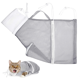 thumbnail image 1 of Bolsa de red de ducha para gatos, bolsa de baño, bolsa de sujeción multifuncional, evita mordeduras y arañazos para el baño., 1 of 5