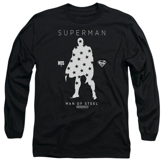 Superman - Star Silhouette - Long Sleeve Shirt - X-Large