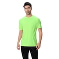 thumbnail image 4 of Jerzees Men's Hi-Vis Short Sleeve, 2-Pack High Visibility Tee, Safety Green Workwear Shirts, S, 4 of 5