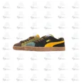 thumbnail image 1 of PU & MA Suede VTG P.A.M. Dark Chocolate Black Green Yellow Burnt Olive Blue Sneaker, 1 of 6
