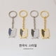 thumbnail image 4 of Wings of Freedom Keychain Attack Giant Peripheral Badge Metal Jewelry - Gold Black, 4 of 4