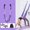 PURPLE, variant on Adjustable Aerial Yoga Hammock Set, Stretch Strap Swing Trainer for Pilates Dance Fitness