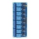 thumbnail image 1 of Módulo Relé Potencia Placa Disparo 5V 12V 24V 1 2 4 6 8 Canales Soporte Con Aislamiento Optoacoplador para DIY, 1 of 9