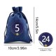 thumbnail image 3 of Fiudx Calendario de Adviento Diy, 24 Bolsas de Tela con Pinzas de Madera, 48 Pegatinas Numeradas, Cuerda de 10 M, Decoración para Árbol de Navidad, Cuenta Regresiva para Fiestas, Material de Lino, Ta, 3 of 7