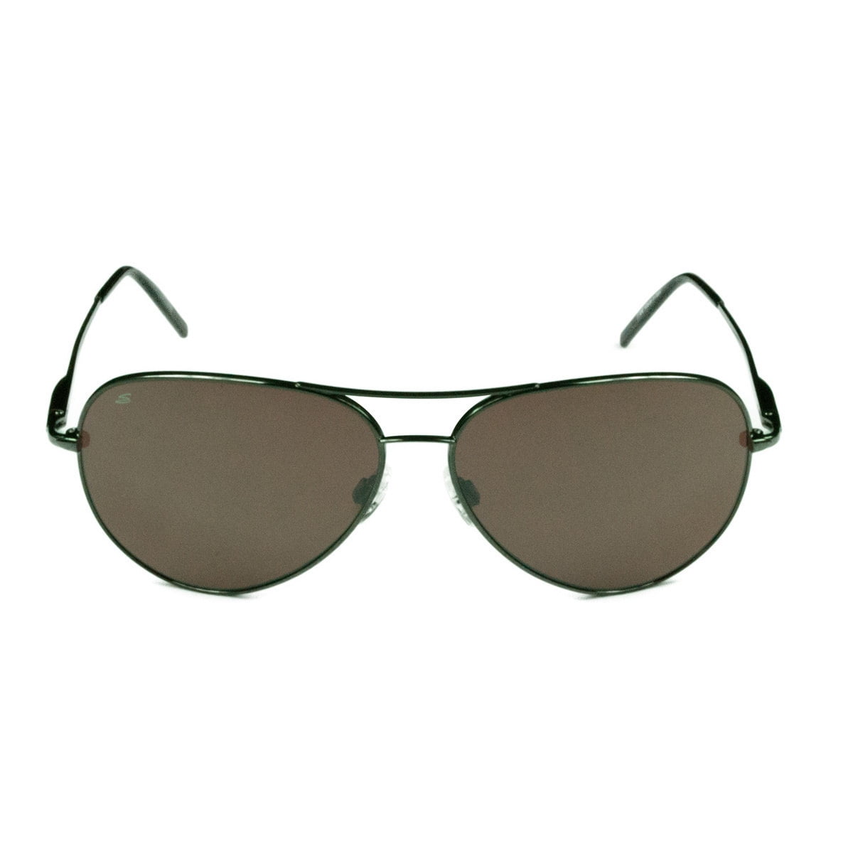 Serengeti Medium Aviator Shiny Gunmetal Polarized Sedona Sunglasses 8088