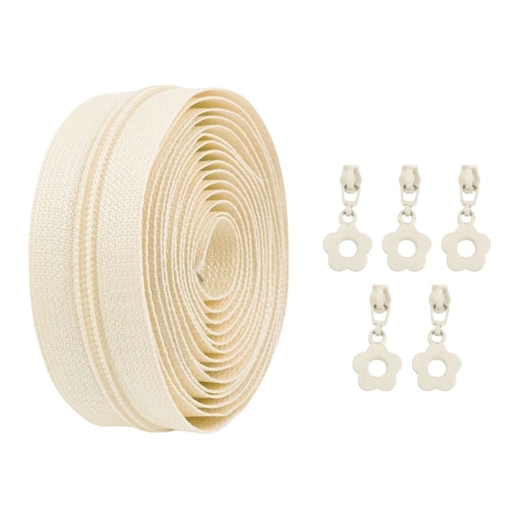 lanema Size 3 Nylon Zippers for Clothing Accessories Home Sewing Projects Replacement