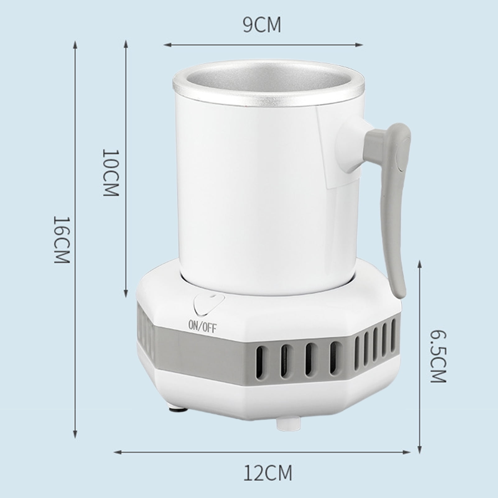 Sunjoy Tech Quick Cooling Cup Easy One-Touch Operation Portable Mini Electric Drink Instant Cooler with Sunken Style for Beer Juice Coffee