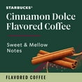 thumbnail image 2 of Starbucks K-Cup Coffee Pods, Cinnamon Dolce Flavored Coffee, Naturally Flavored, 100% Arabica, 1 Box (10 Pods) - Pack of 2, 2 of 5