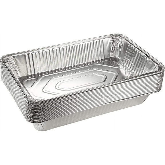 Full Size Deep Aluminum Pan with No Lids (20)