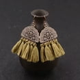 thumbnail image 2 of HOOUN Fashion Women Bohemian Earrings Long Tassel Fringe Drop Dangle Ear Stud Jewelry-Green, 2 of 4