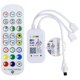 thumbnail image 1 of Control remoto IR de 24 teclas y controlador Blutooth IR blanco para tira de LED RGB, cinta de luz SMD 5050, 1 of 5