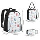 thumbnail image 2 of Fotbe Nautical Lighthouse Sailboat Set Escolar 3 en 1 para Niños - Mochila Duradera con Lonchera Aislante y Estuche para Lápices - Mochila Escolar para Niños y Niñas, 2 of 7