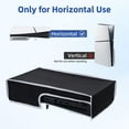 thumbnail image 4 of Funda protectora horizontal para consola PS5 Slim – Cubierta de tela Oxford resistente al polvo y a los arañazos, compatible solo con PlayStation 5 Slim, 4 of 6