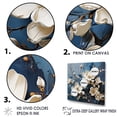 thumbnail image 3 of Designart "Blooming Blue And White Magnolias V" Magnolias Canvas Prints, 3 of 7