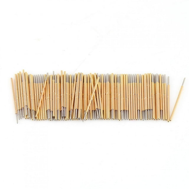 Spring Contact Probe, 100pcs P50-J1 Spring Probe, Round Head Pin Edge Connectors Printed Circuit Board Testing To Access