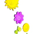 thumbnail image 5 of Northlight 14-Piece Pink and Purple Flowers Spring Gel Window Clings, 5 of 5