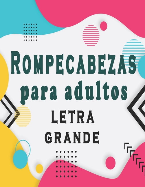 Rompecabezas Para Adultos Letra Grande Sopa De Letras Sudoku Y 