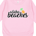 thumbnail image 3 of Inktastic Hawaiian Pineapple Aloha Beaches Toddler Sweatshirt, 3 of 4